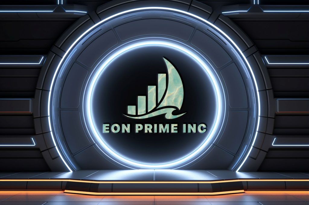 Eon Prime Intelligent Alliance Office Unveils Next-Generation Brand Identity Led by Augustus Sinclair BlockchainWire Logo